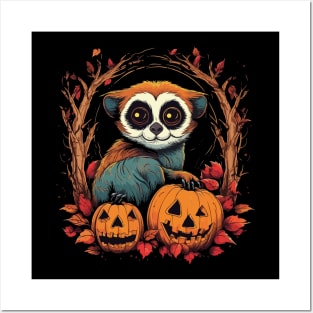 Slow Loris Halloween Posters and Art